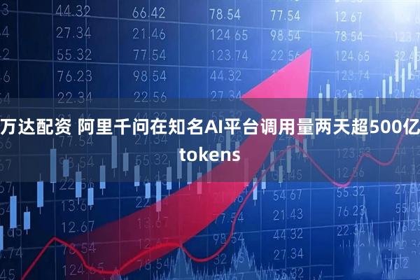 万达配资 阿里千问在知名AI平台调用量两天超500亿tokens
