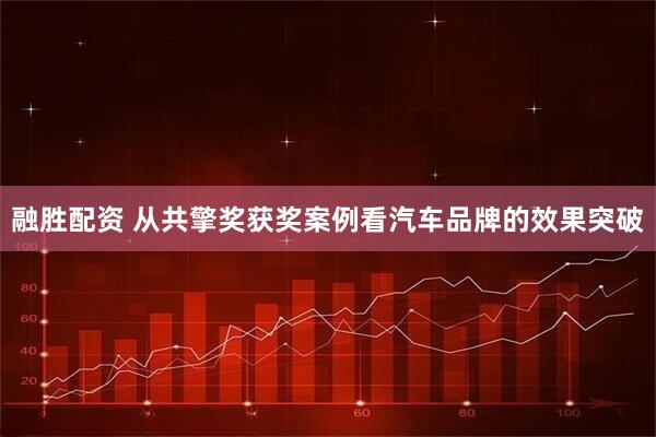 融胜配资 从共擎奖获奖案例看汽车品牌的效果突破